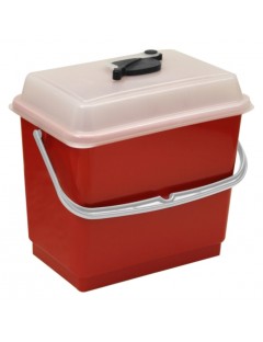 Cubo c/tapa y agujero para...