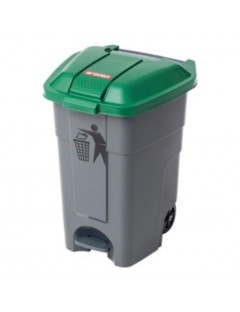Cubo basura c/ruedas 50 l....