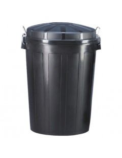 Cubo basura c/tapa plástico...