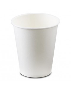 Vaso cartón 100 cc. blanco...