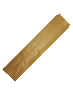 Bolsa baguette kraft 9+4x48...