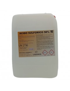 Ácido sulfúrico 50%...