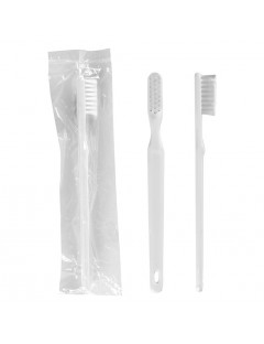 Cepillo dental enfundado...