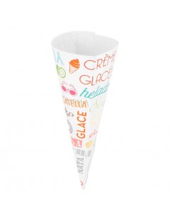 Conos para helado papel...