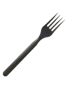 Tenedor 17 cm. negro (pq....
