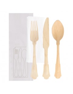 Set servilleta + cuchara,...