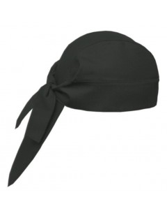 Gorro cocina pirata negro