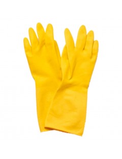 Guante látex T. M amarillo...
