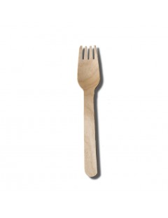 Tenedor madera  15,5 cm....