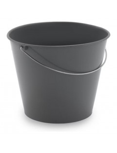 Cubo Agua 12 l.  gris (1 un.)