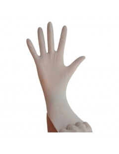 Guantes látex s/polvo  t....